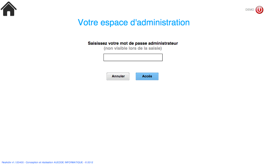 WEB - login prescripteur pour accès fiche infos et réservations